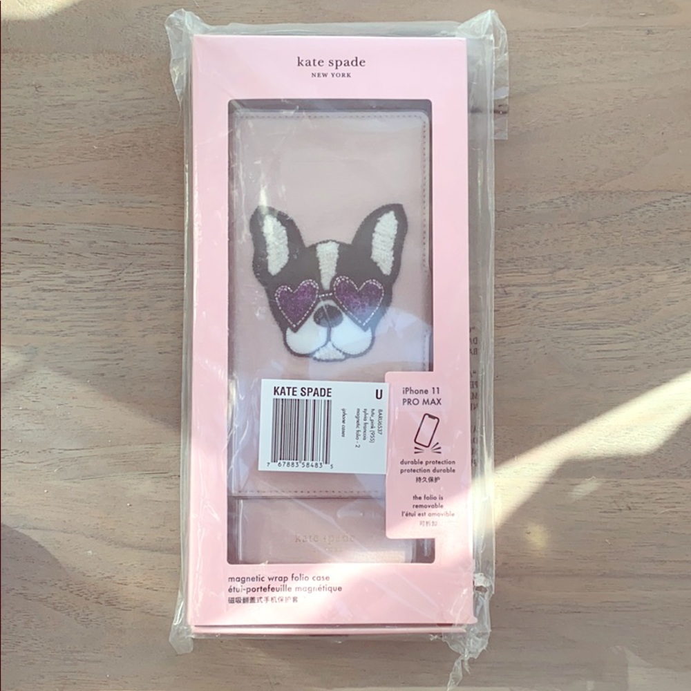 Kate Spade Francois Tutu Pink iPhone 11 folio case